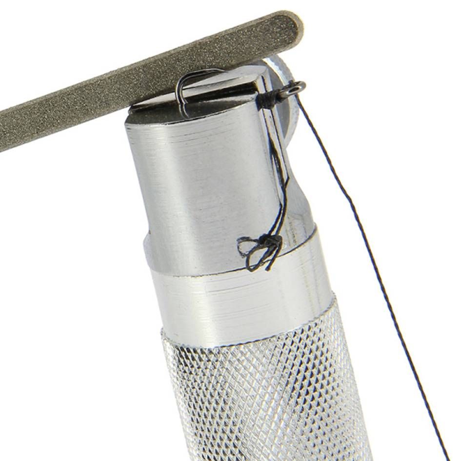 New Hook Sharpening Vice Tool Clamp NGT Fishing Hook Sharpener Tackle